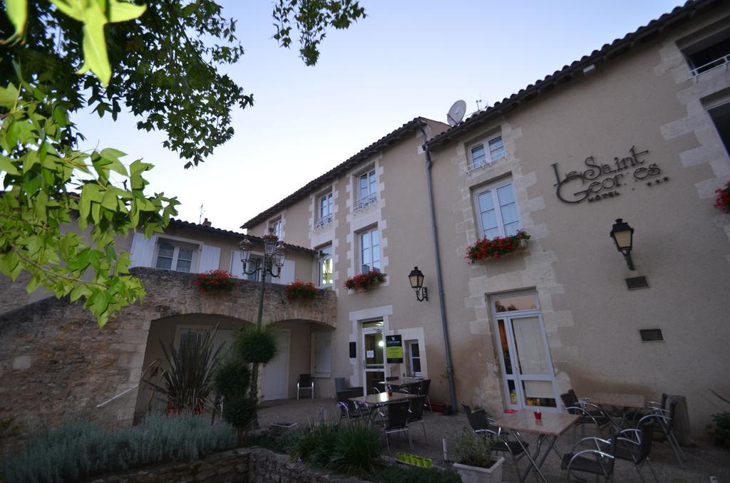 Logis Hôtel Le Saint Georges Vivonne Exterior foto