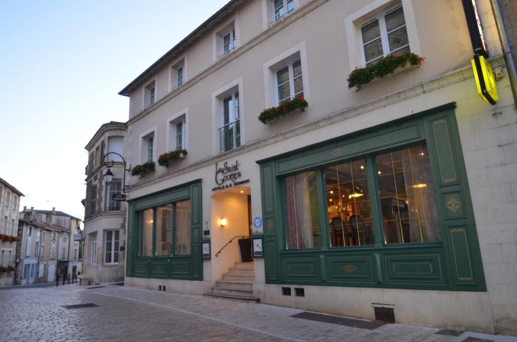 Logis Hôtel Le Saint Georges Vivonne Exterior foto